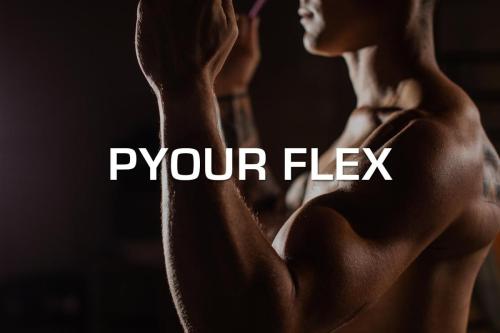 Flex (warm or hot) - Challenge your stability, build core strength, lengthen and tone your muscles in a completely new way! Utilizing an innovative system of multi directional & varied level resistance flex bands this full body workout checks every box!*Pyour Flex does not use latex free bands*<br><b>Click to Book Now!</b>