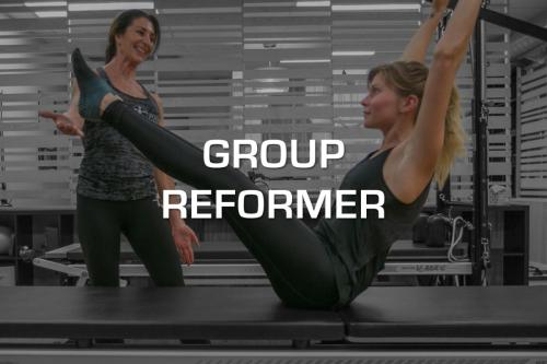 This 50 minute intimate, circuit-training, equipment based class incorporates all of our Pilates equipment, including the Reformer, Tower, Chair, Spring-Wall, and Stability Barrels. This class will give you a well balanced workout geared to lengthen and strengthen your muscles, challenge your balance and pump up that heart rate to burn off those calories! You will quickly be addicted once you see your body completely change and become that of a dancer! We suggest that you come in with a good knowledge and experience on the Pilates equipment before diving into this class. We do have Pilates intro packages available in case you do not. <br><b>Click to Book Now!</b>