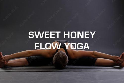 Sweet Honey Flow Yoga - Gentle vinyasa flow followed by sweet YIN stretching that gets deep into the fascia.  Suitable for all levels; just comfortably warm. (85 degrees) <br><b>Click to Book Now!</b>